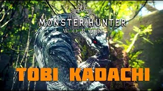 Monster Hunter World  Hunting a Tobi Kadachi Gameplay [upl. by Odrude]