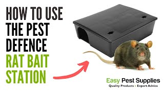 How to Use the Pest Defence Rat Bait Station [upl. by Ahseirej920]