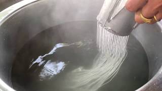 Thai Rice Flour Noodles Recipe [upl. by Dallman886]