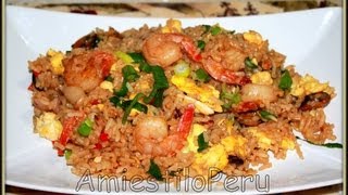 CHAUFA DE MARISCOS AmiestiloPeru [upl. by Dirgis]