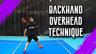 The Perfect Backhand Overhand [upl. by Furtek569]