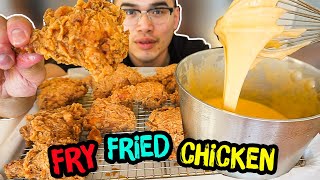 How to properly FRY FRIED CHICKEN [upl. by Moazami]