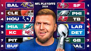 My NFL Playoff Predictions [upl. by Romalda]