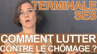 Comment lutter contre le chômage   SES  Terminale  Les Bons Profs [upl. by Allecsirp812]