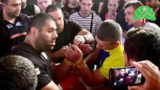 European Arm Wrestling Championship Oleg Zhokh vs Levan Saginashvili [upl. by Alam996]