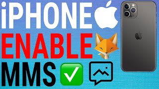 How To Enable MMS Messages On iPhone [upl. by Ardnu]