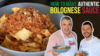 How to Make AUTHENTIC BOLOGNESE SAUCE Like a Nonna from Bologna [upl. by Bullock]