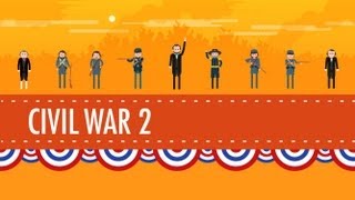 The Civil War Part 2 Crash Course US History 21 [upl. by Giulietta]