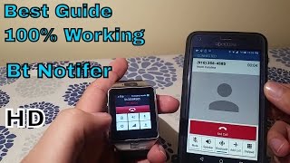 How to set up any android smart watch with your smartphone 100 works [upl. by Locklin]