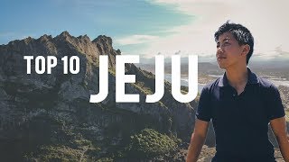 Top 10 Things to Do in Jeju  Jeju Island Travel Guide [upl. by Ettelegna]