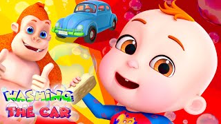 Car Wash Song｜Go Buster｜Childrens Music｜Trucks For Kids｜Geckos Songs [upl. by Beverley]