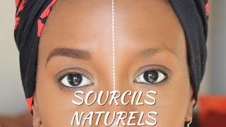 DES SOURCILS NATURELS EN 3MN [upl. by Htieh]