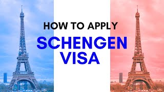 Apply Schengen Visa  Application filling and Appointment Booking [upl. by Sabsay]