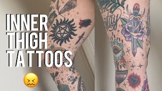 All About My Inner Thigh Tattoos [upl. by Mazur]