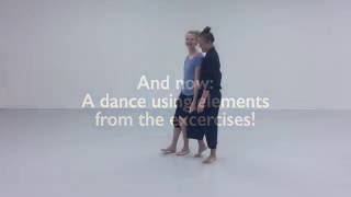 Contact Improvisation  A couple of basic exercises [upl. by Ecnerret347]