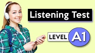 A1 Listening Test  English Listening Test [upl. by Osnohpla]