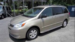 Short Takes 2004 Toyota Sienna LE Start Up Engine Full Tour [upl. by Ruhl]