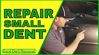 How To Repair Small Dent in Car Door [upl. by Okin]