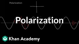 Polarization of light linear and circular  Light waves  Physics  Khan Academy [upl. by Neeliak]