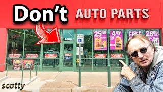 Never Go to This Auto Parts Store [upl. by Nyladgam]