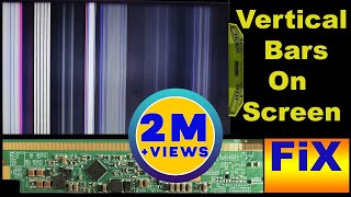 How to fix vertical bars on LED TV [upl. by Nairb688]