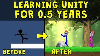 6 Months of Learning Game Development in Unity Progress amp Result [upl. by Arabella888]