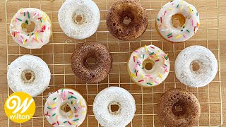 How to Make Homemade Baked Donuts  Wilton [upl. by Reidar]