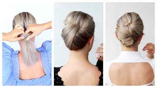 😍 12 EASY DIY Elegant Hairstyles Compilation 😍 Hairstyle Transformations [upl. by Boyt641]