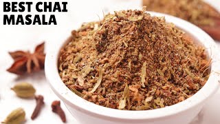 Homemade CHAI MASALA Recipe And Techniques On How To Use It For The Perfect Chai  चाय मसाला [upl. by Hamilton]