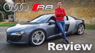 Audi R8 V8 review  see why its a £40000 bargain supercar [upl. by Eceinal118]