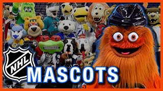 NHL Mascots A History [upl. by Ilocin892]