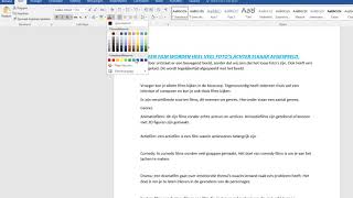 Tekst opmaken in Word [upl. by Vadim]