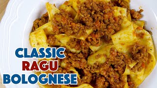 Classic Traditional Ragù Bolognese Sauce Recipe  So Easy  Glen And Friends Cooking [upl. by Durrace]