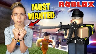 FERRAN is the quotMOST WANTEDquot CRIMINAL on ROBLOX  Royalty Gaming [upl. by Kliber781]