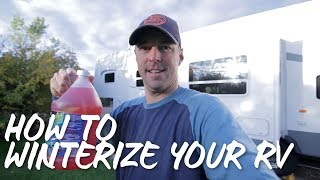 How To Winterize An RV [upl. by Antonie626]