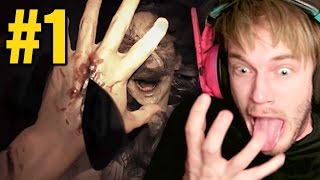 Resident Evil 7 Biohazard  Gameplay  Part 1  ITS FRICKIN TERRIFYING [upl. by Oijile]