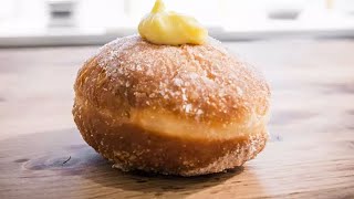 Ricetta bomboloni alla crema Krapfen la Bomba di Niko Romito [upl. by Boatwright]