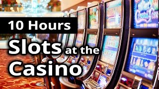 CASINO AMBIANCE Slots Poker amp Gambling in LAS VEGAS  10 HOURS  The Ultimate Ambiance [upl. by Nolrac]