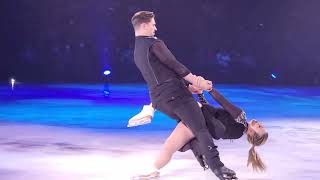 Hubbell amp Donohue quotRhythm Dancequot Stars On Ice Salt Lake city Utah 2022 [upl. by Yahsal]