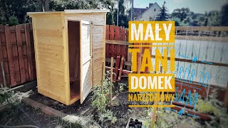 JAK ZROBIĆ MAŁY TANI DOMEK NARZĘDZIOWY  HOW TO MAKE A SMALL AND CHEAP TOOL HOUSE [upl. by Caressa]