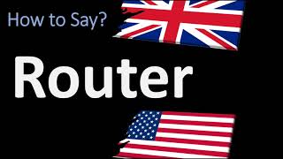 How to Pronounce Router CORRECTLY [upl. by Jillie]