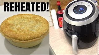 How To Reheat Frozen Meat Pie in an Air Fryer [upl. by Alleynad]