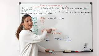 Neutralización  razonar pH ejercicio típico [upl. by Nitas]