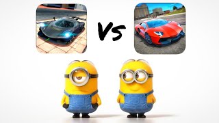 Extreme Car Driving VS Ultimate Car Driving Simulator [upl. by Acherman98]