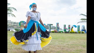 Saint Lucias 42nd Independence Celebration  Helen Folk Dancers [upl. by Koblas]