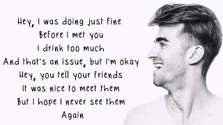 The Chainsmokers  Closer Lyrics ftHalsey [upl. by Ebsen367]