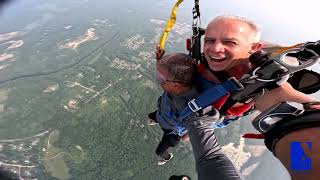 Jared Bell  Skydive Pepperell  wwwskyjumpcom [upl. by Dede]