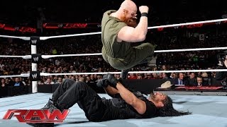 The Shield vs The Wyatt Family Raw March 3 2014 [upl. by Yemar708]