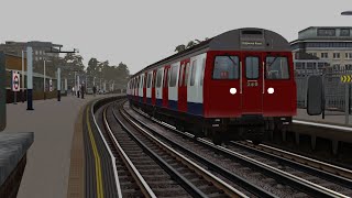 Train Simulator 2021  Virtual District Line  Wimbledon to Edgware Road [upl. by Ynnaej]