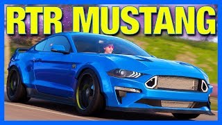 Forza Horizon 4  RTR MUSTANG CUSTOMIZATION [upl. by Niad]